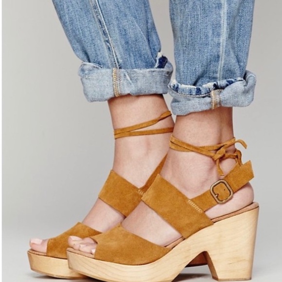 Free People Shoes - Free People Suede Dover Clogs